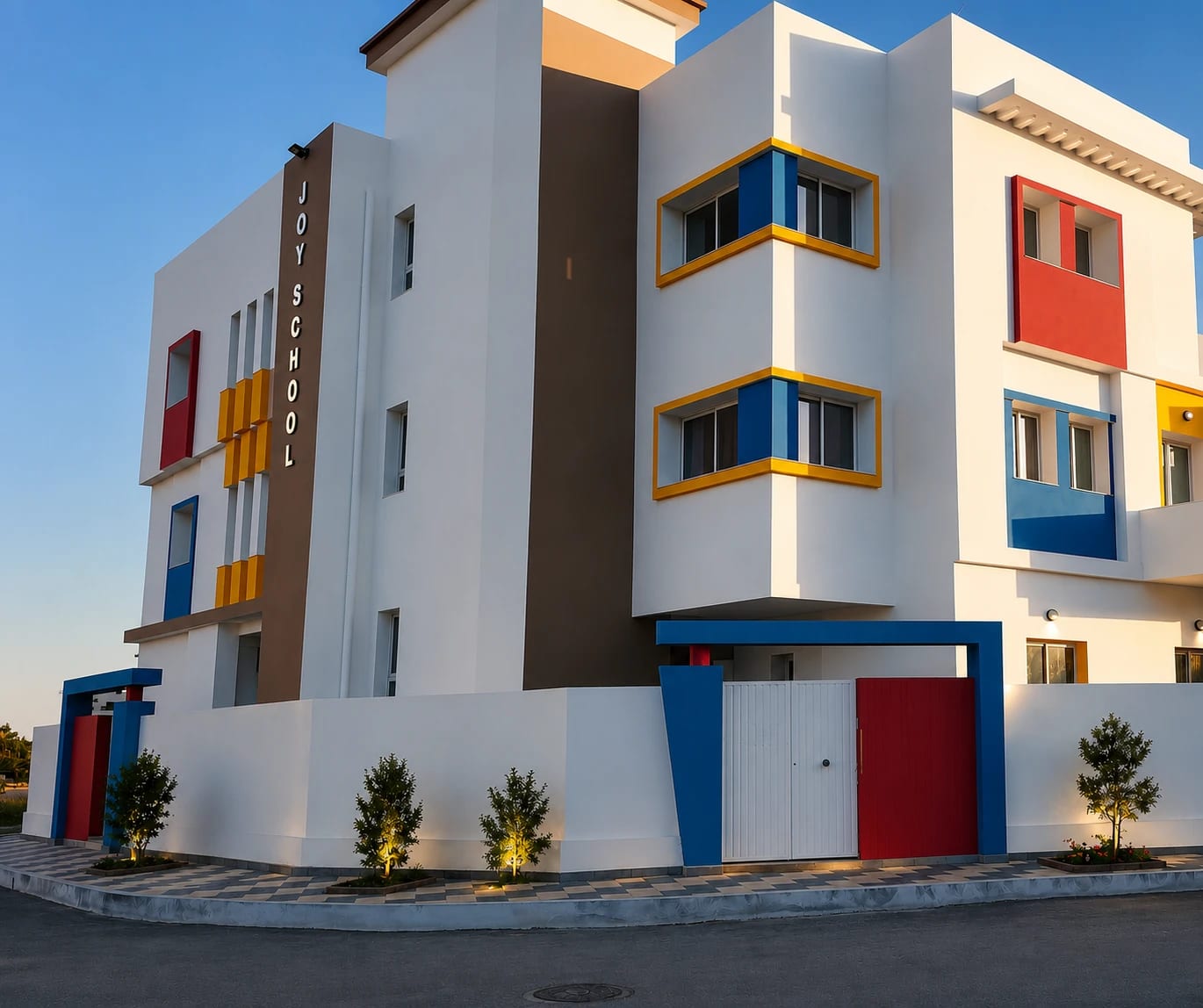 JoySchool campus exterior